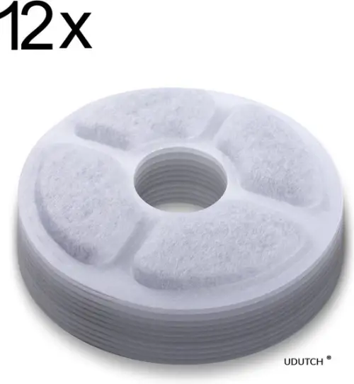 Drinkfilter - Fontein - Filter - Navulling - Filters - Hond - Kat - Dier - 12 stuks
